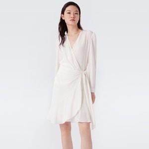 DIANE VON FURSTENBERG  Clarice dress ivory